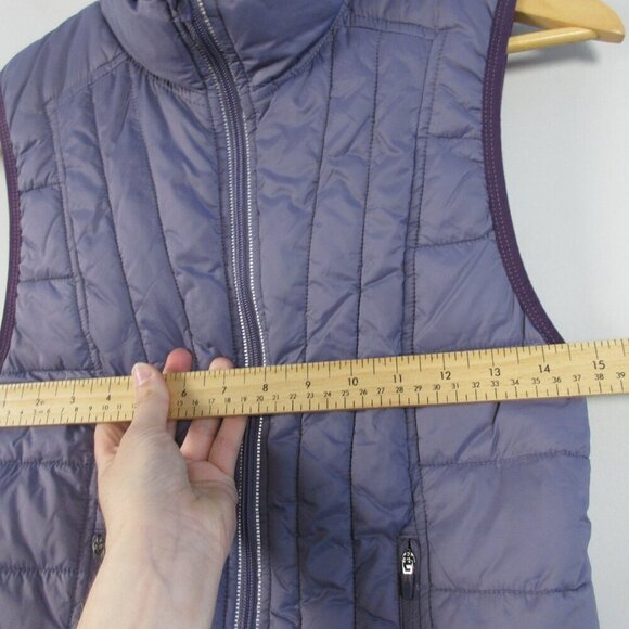 Free People FP Movement Active Puffer Vest Women XS Purple Winter Outdoor 202 - Picture 9 of 11